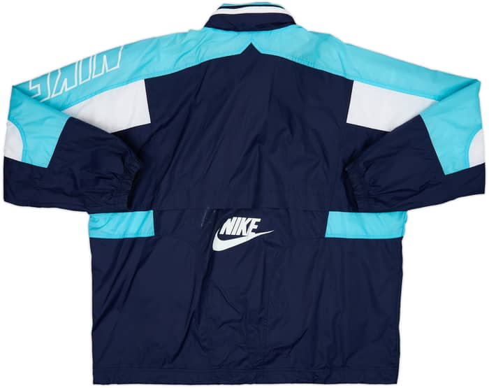 1996-97 1860 Munich Nike Hooded Rain Jacket - 8/10 - (XL)