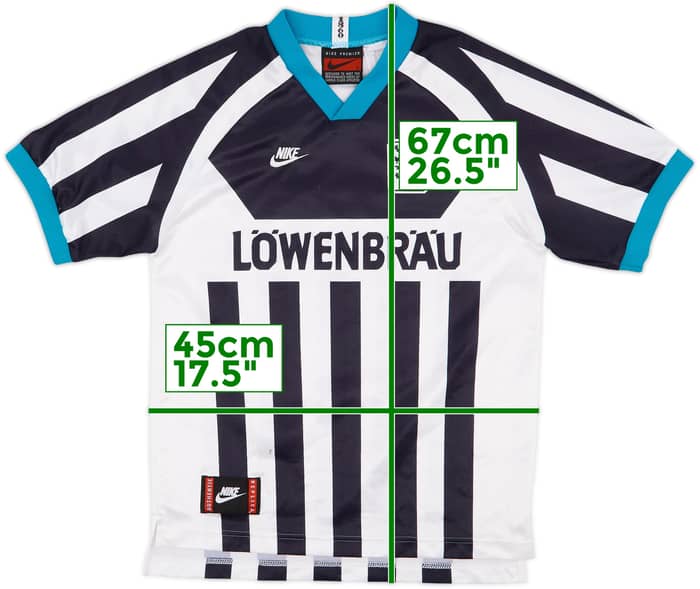1995-96 1860 Munich Away Shirt - 8/10 - (L.Boys)