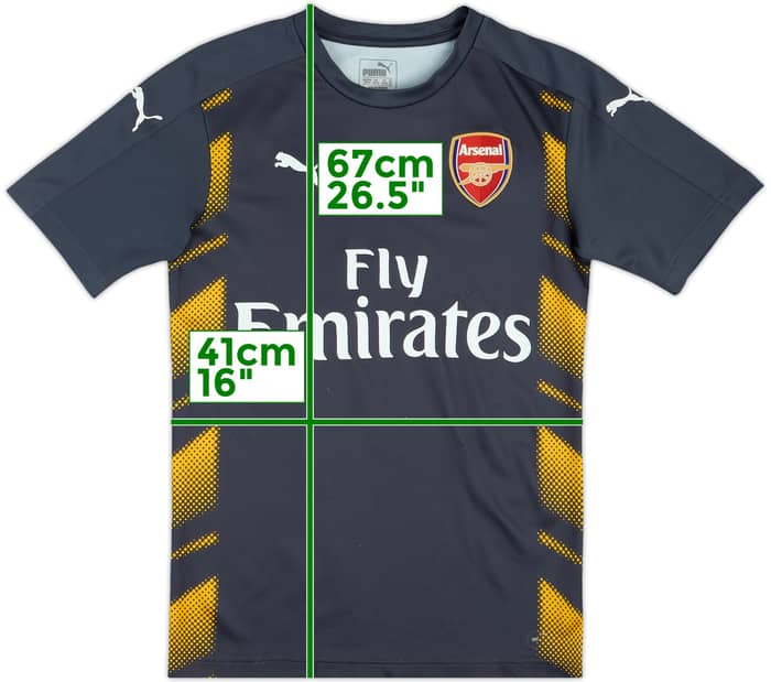 2017-18 Arsenal Puma Training Shirt - 5/10 - (XS)