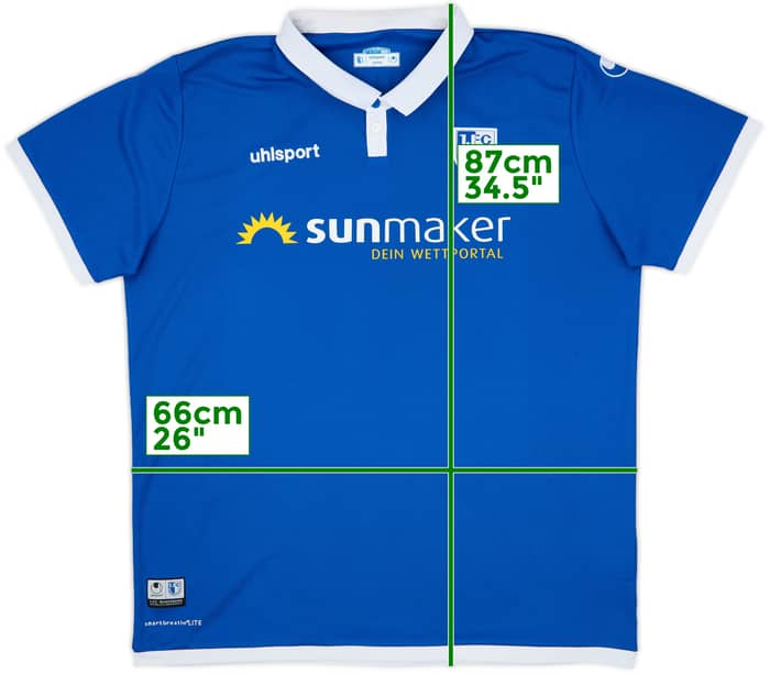 2019-20 FC Magdeburg Home Shirt - 9/10 - (4XL)