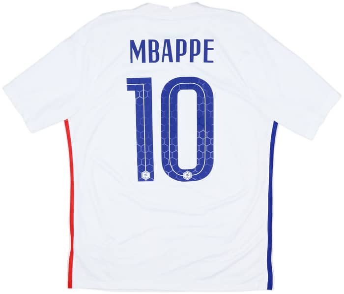 2020-21 France Away Shirt Mbappe #10 - 8/10 - (M)