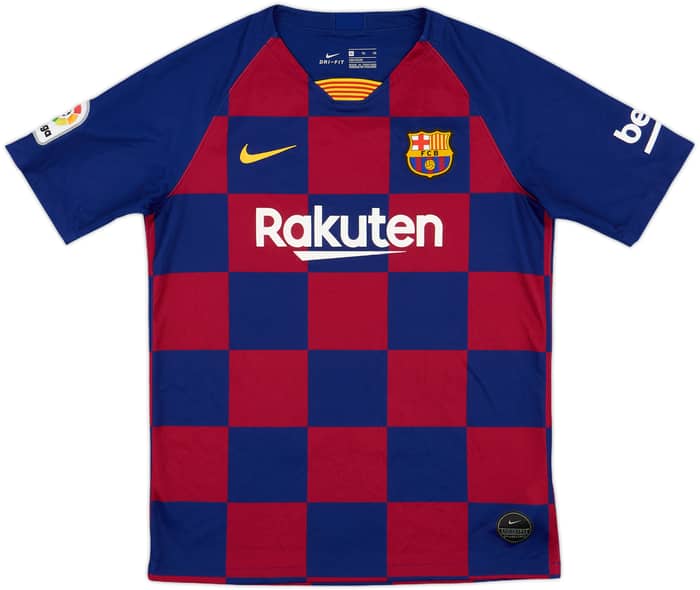 2019-20 Barcelona Home Shirt - 8/10 - (XL.Boys)