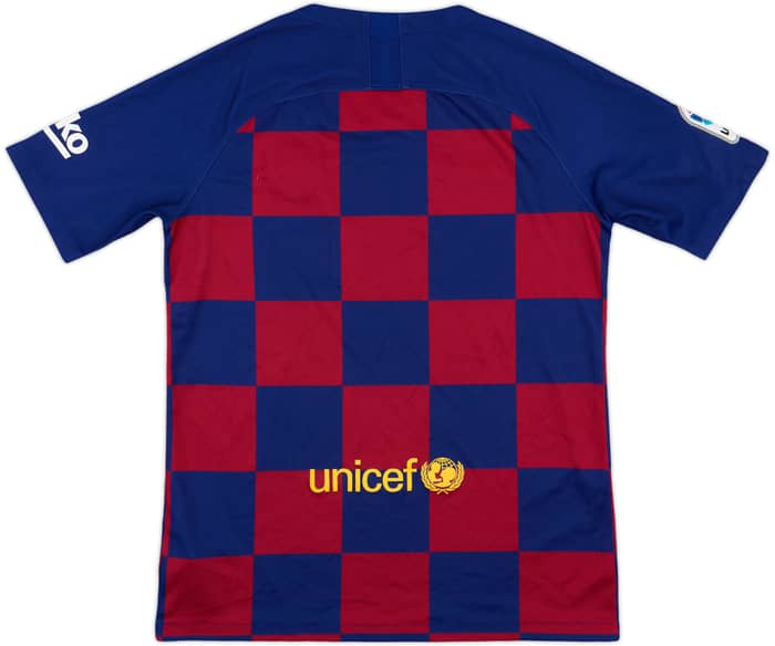 2019-20 Barcelona Home Shirt - 8/10 - (XL.Boys)
