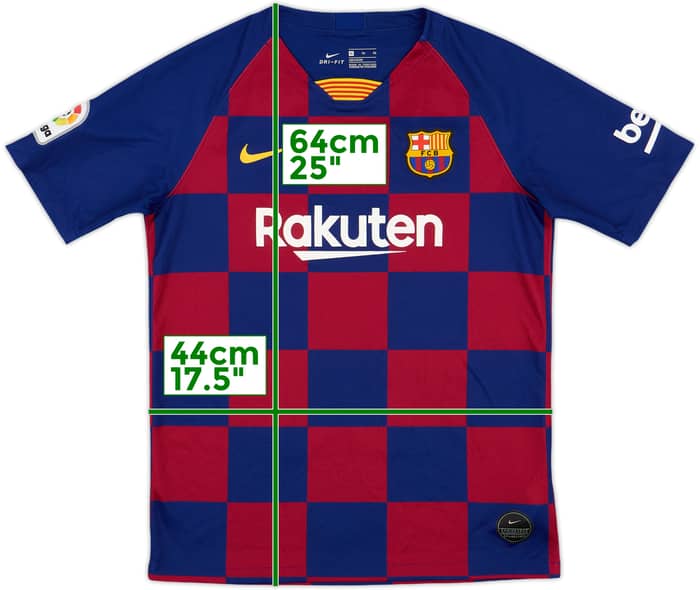 2019-20 Barcelona Home Shirt - 8/10 - (XL.Boys)