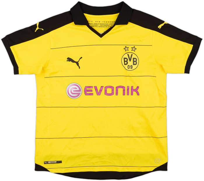 2015-16 Borussia Dortmund Home Shirt - 9/10 - (L.Boys)