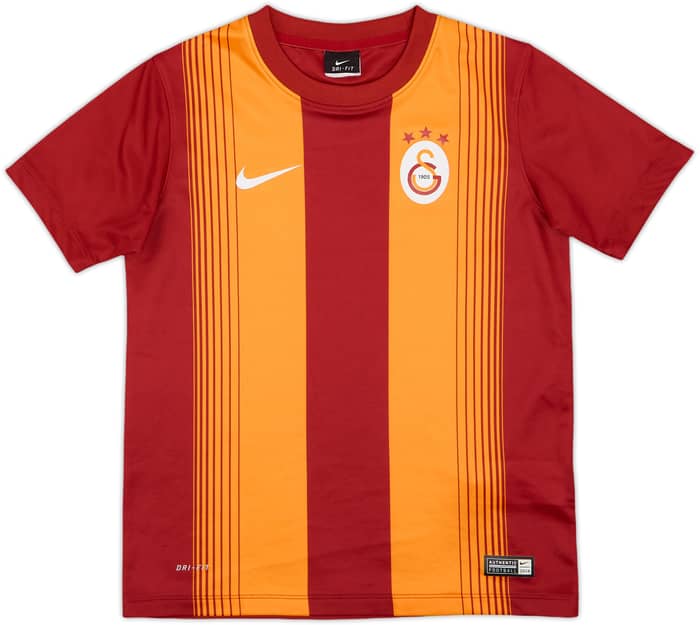 2014-15 Galatasaray Basic Home Shirt - 9/10 - (M.Boys)