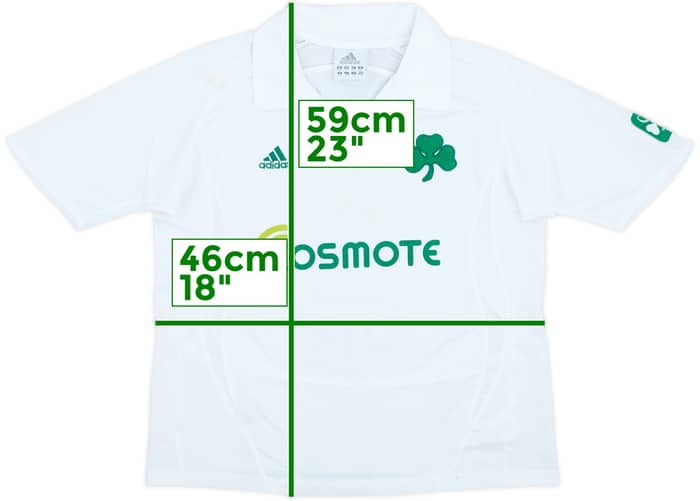 2008-09 Panathinaikos Away Shirt - 5/10 - (M.Boys)