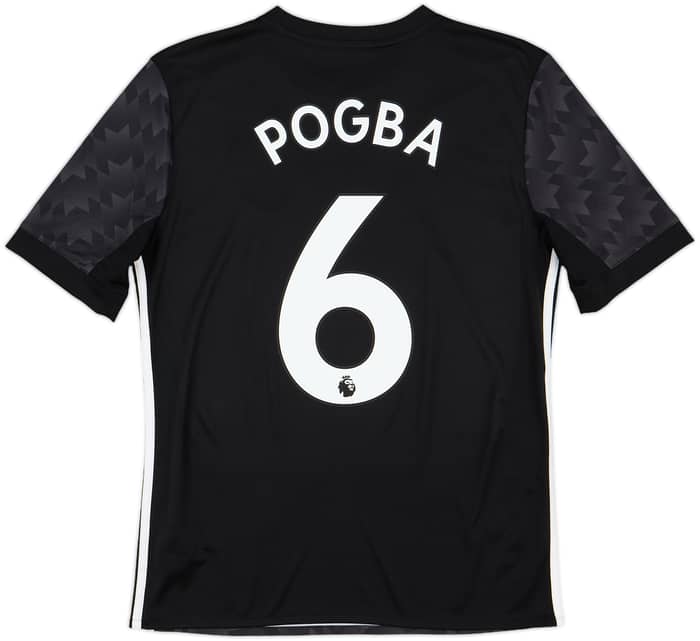 2017-18 Manchester United Away Shirt Pogba #6 - 9/10 - (XL.Boys)