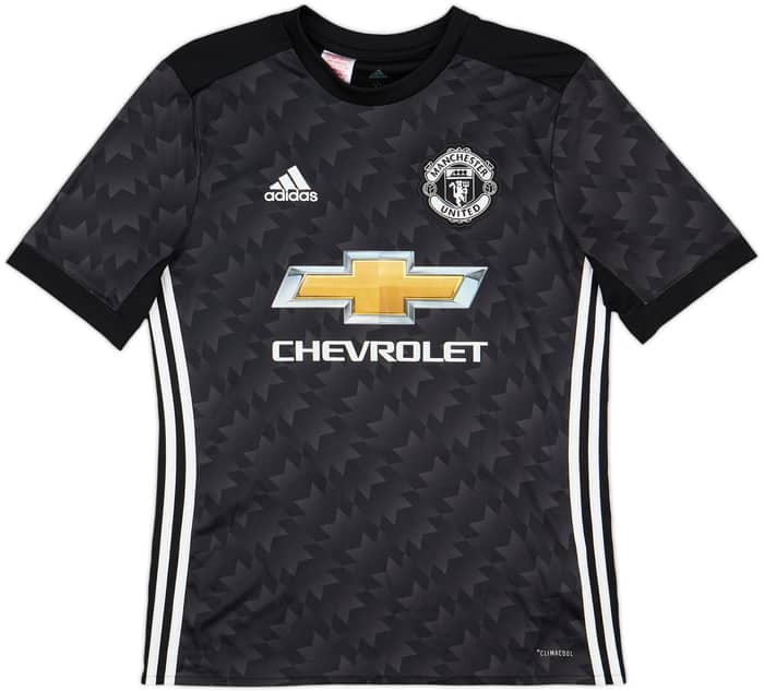 2017-18 Manchester United Away Shirt Pogba #6 - 9/10 - (XL.Boys)