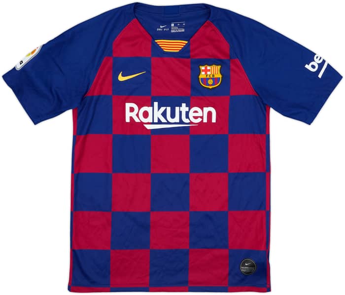 2019-20 Barcelona Home Shirt - 8/10 - (XL.Boys)