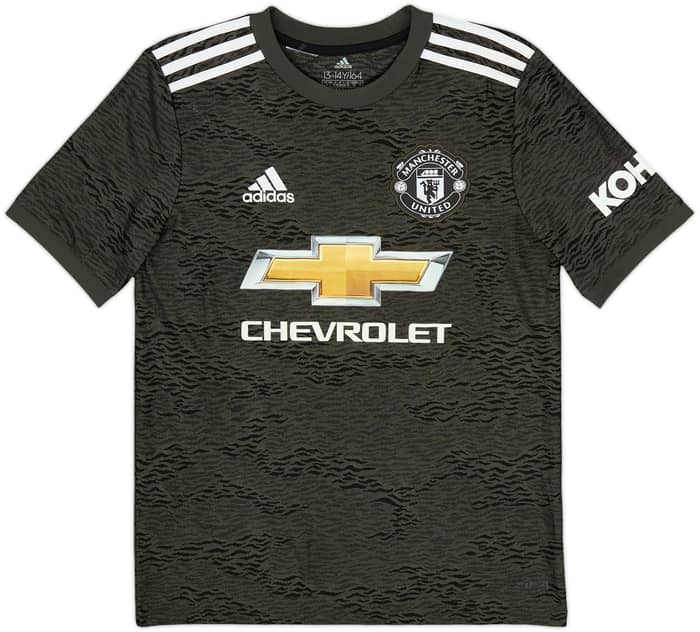 2020-21 Manchester United Away Shirt B.Fernandes #18 - 10/10 - (L.Boys)