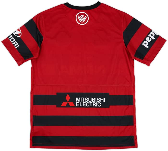 2015-16 Western Sydney Wanderers Home Shirt - 9/10 - (XL.Boys)