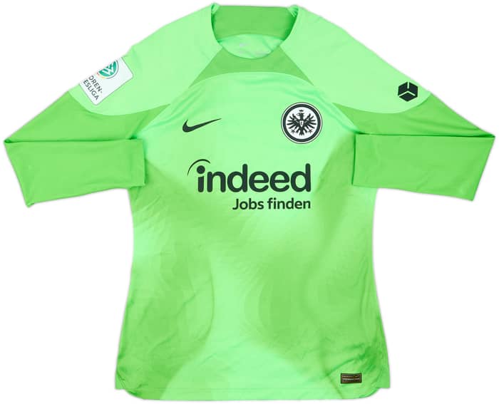 2022-23 Eintracht Frankfurt Match Issue GK Shirt #31