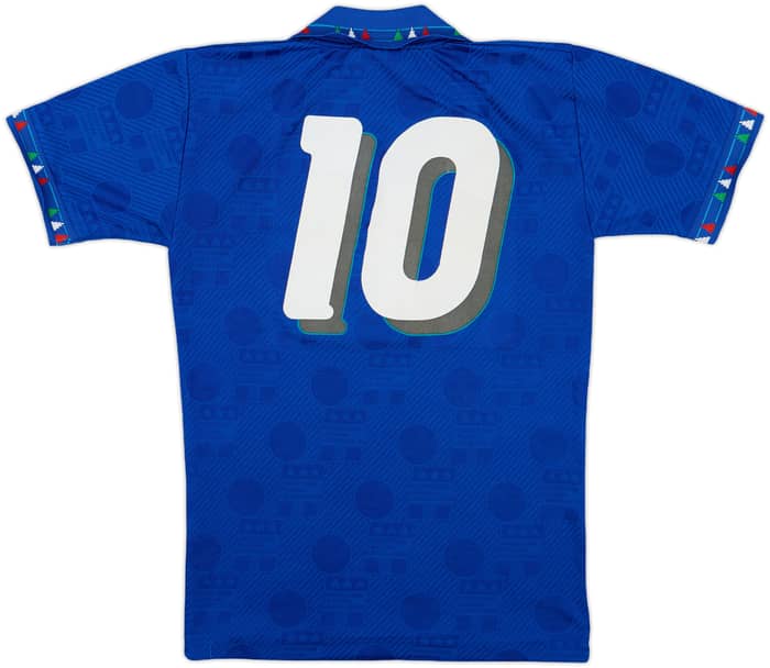 1994 Italy Home Shirt #10 (Baggio) - 8/10 - (L.Boys)