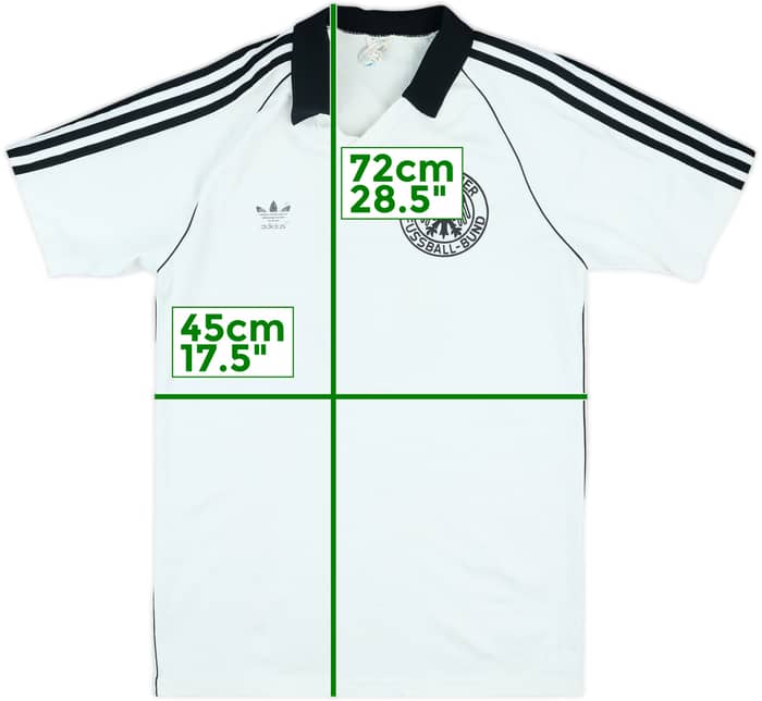 1982 West Germany World Cup Home Shirt #9 - 8/10 - (M)