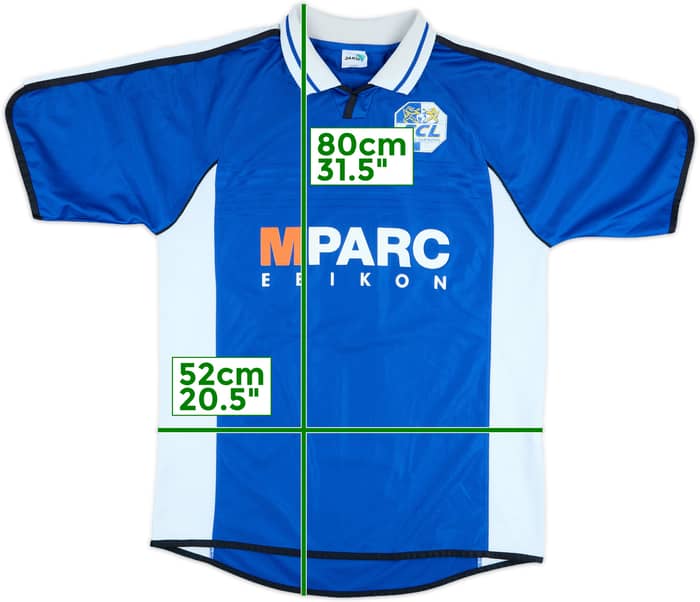 2002-03 Luzern Match Issue Home Shirt #4