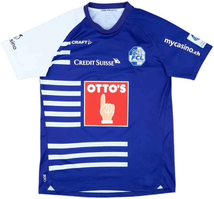 2021-22 Luzern Home Shirt Keller #47 - 6/10 - (L)