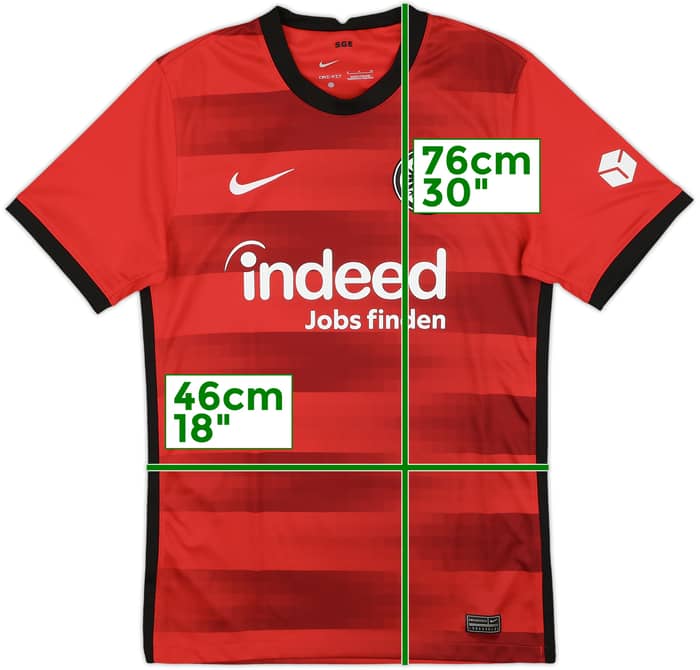 2021-22 Eintracht Frankfurt Away Shirt Lena - 7/10 - (S)