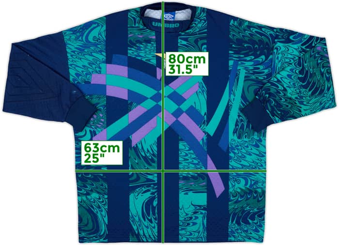 1995-96 Umbro Template GK Shirt (Lazio) #1 - 8/10 - (XXL)