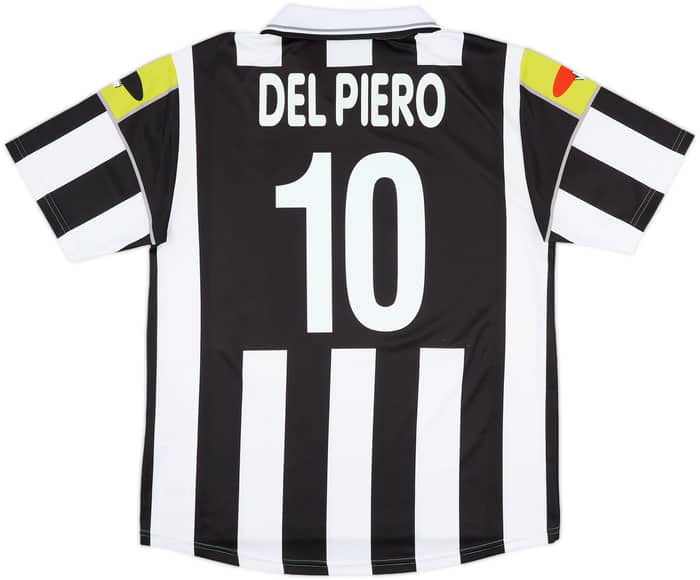 2000-01 Juventus CiaoWeb Home Shirt Del Piero #10 - 8/10 - (L)
