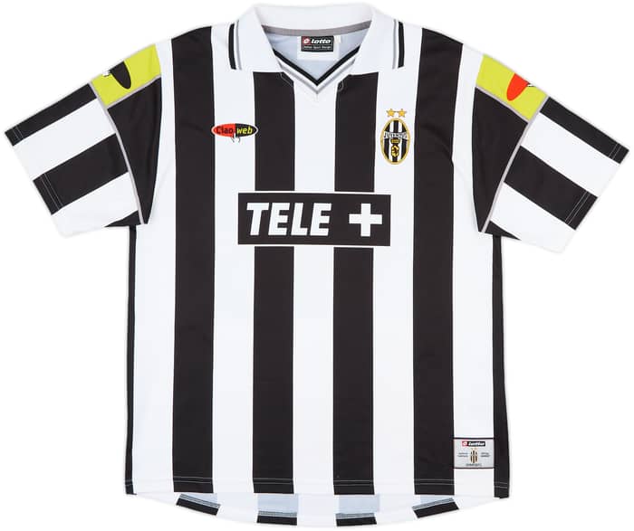 2000-01 Juventus CiaoWeb Home Shirt Del Piero #10 - 8/10 - (L)