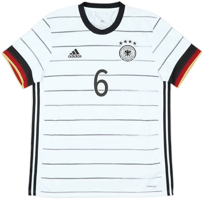 2020-21 Germany Home Shirt Kimmich #6 - 8/10 - (L)
