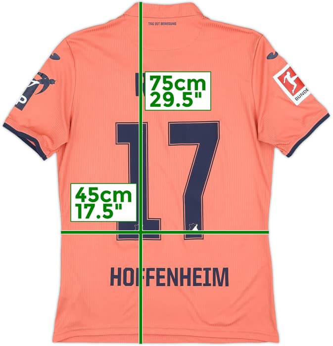 2021-22 Hoffenheim Third Shirt Raum #17 - 8/10 - (S)