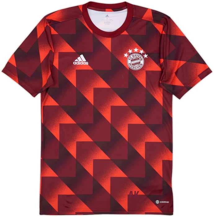 2022-23 Bayern Munich Staff Issue Handball adidas Training Shirt AK - 10/10 - (S)