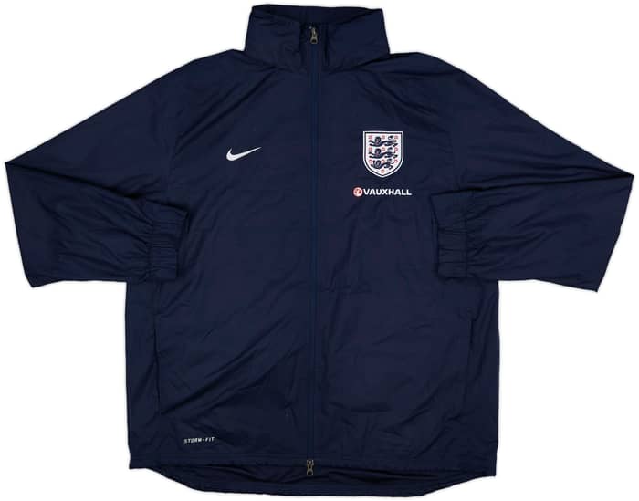 2013-14 England Nike Hooded Rain Jacket - 9/10 - (XL)