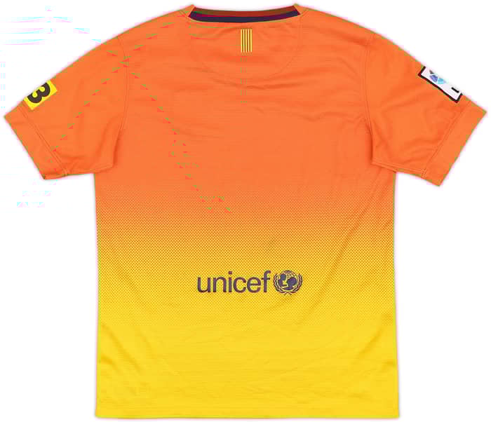 2012-13 Barcelona Away Shirt - 8/10 - (L.Boys)