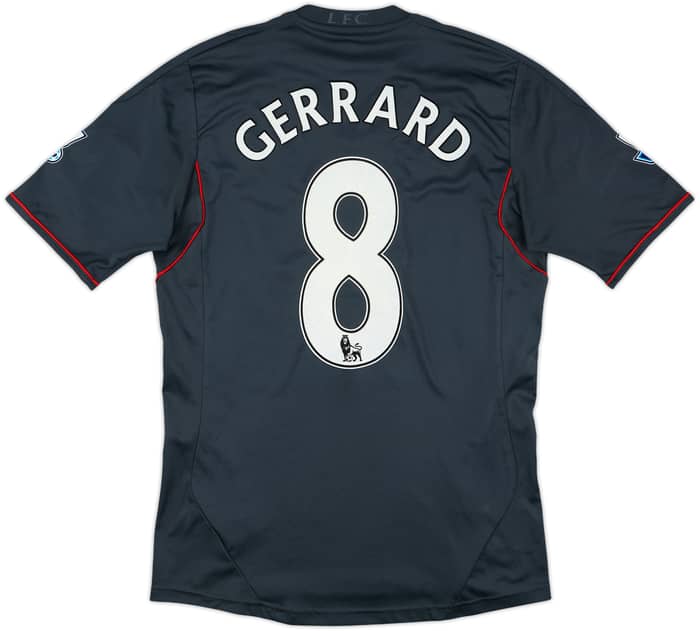 2011-12 Liverpool Away Shirt Gerrard #8 - 5/10 - (S)