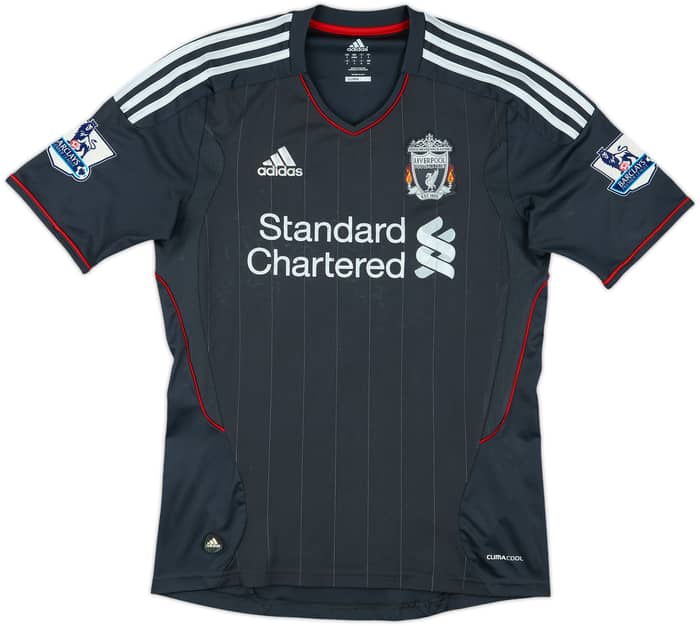 2011-12 Liverpool Away Shirt Gerrard #8 - 5/10 - (S)