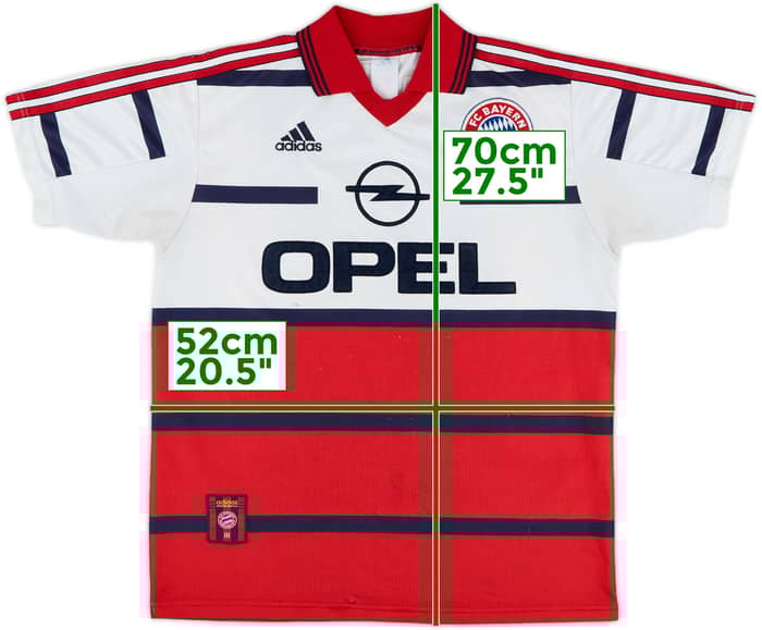 1998-00 Bayern Munich Away Shirt - 5/10 - (XL.Boys)