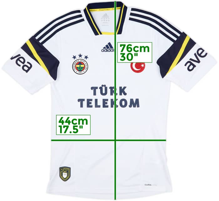 2013-14 Fenerbahce Away Shirt - 8/10 - (S)