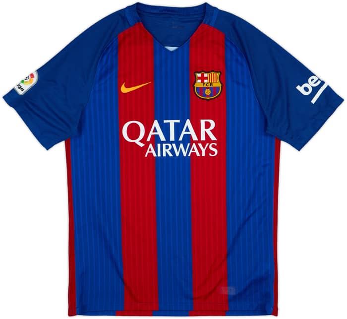 2016-17 Barcelona Home Shirt Messi #10 - 7/10 - (M)