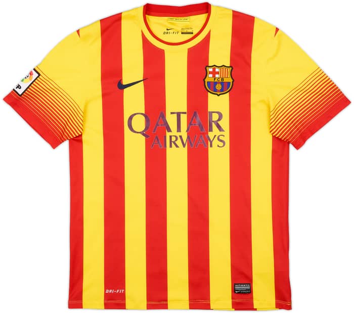 2013-15 Barcelona Away Shirt Messi #10 - 7/10 - (M)