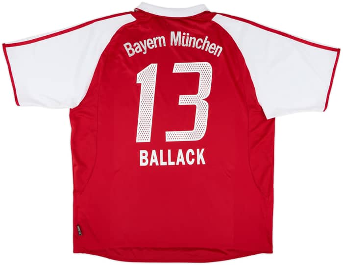 2003-04 Bayern Munich Home Shirt Ballack #13 - 6/10 - (XXL)