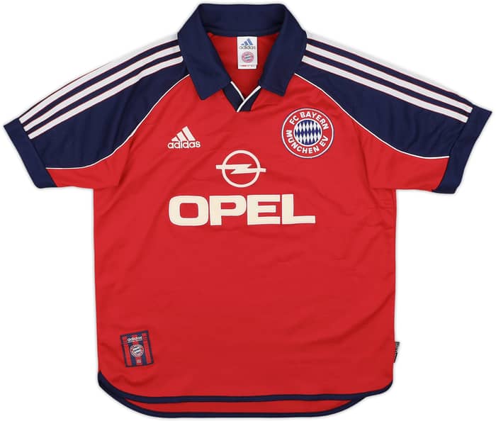 1999-01 Bayern Munich Home Shirt - 7/10 - (Y)