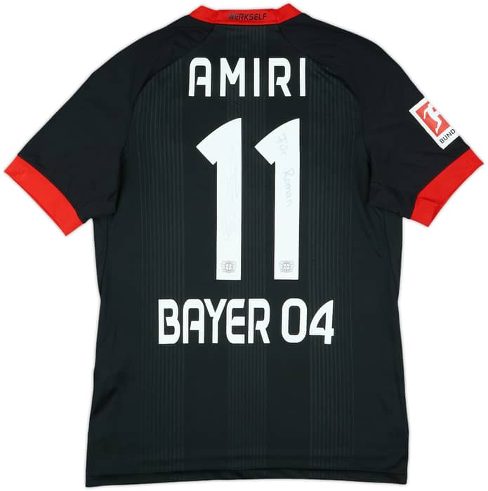 2020-21 Bayer Leverkusen Signed Home Shirt Amiri #11 - 7/10 - (S)