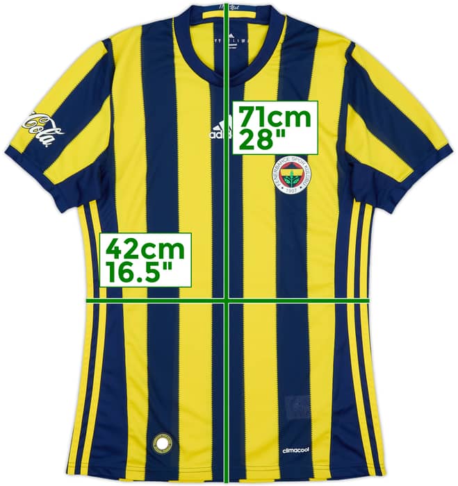2016-17 Fenerbahce Home Shirt (Women's S)