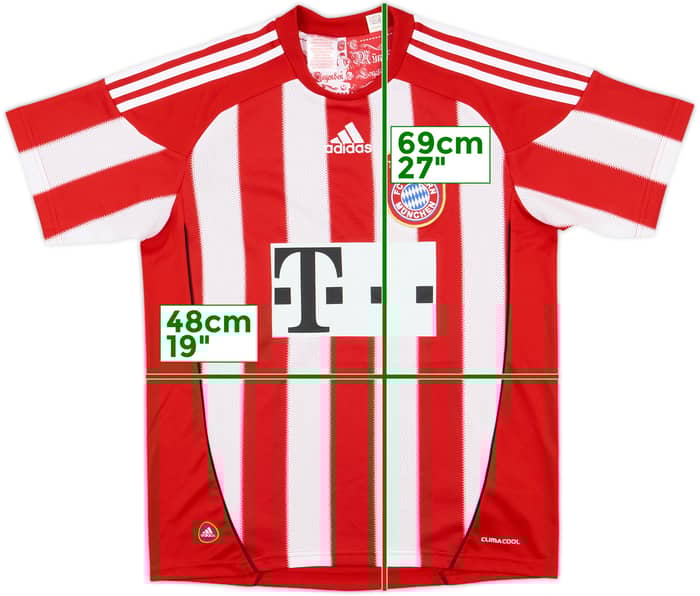 2010-11 Bayern Munich Home Shirt - 8/10 - (L.Boys)