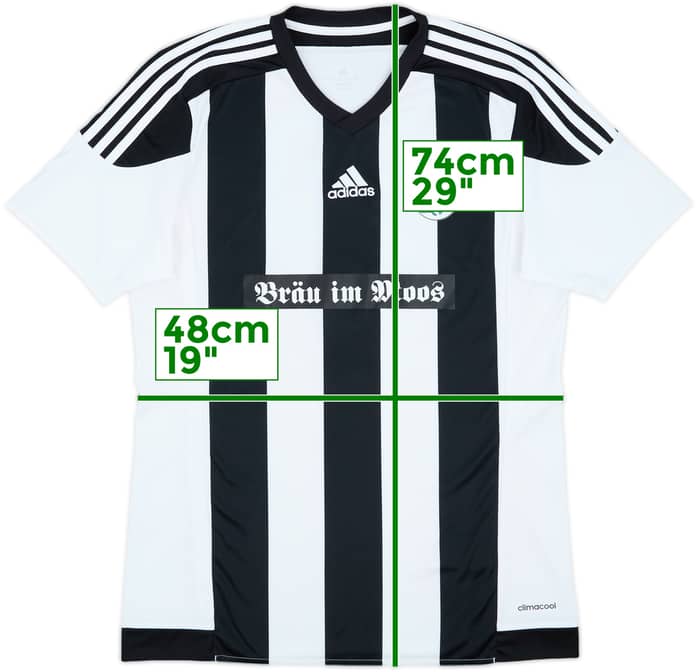 2017-18 adidas Template Shirt #17 - 9/10 - (M)