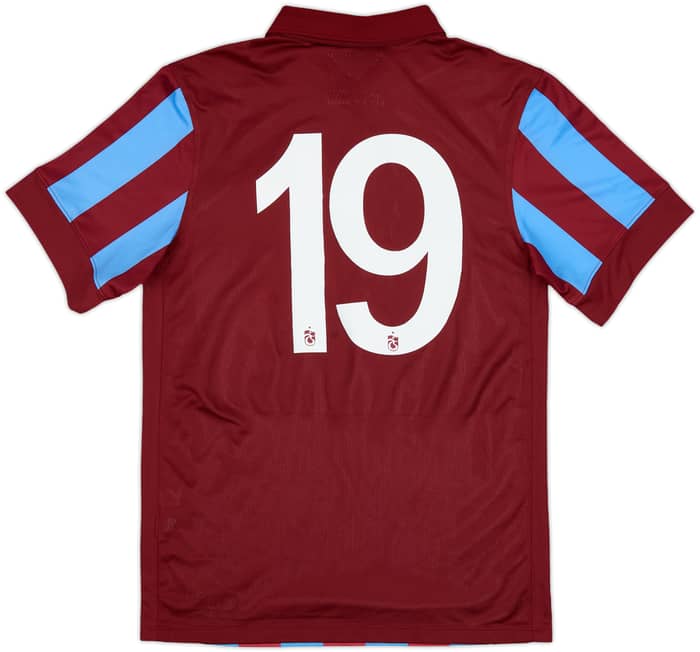 2014-15 Trabzonspor Home Shirt #19 - 10/10 - (S)