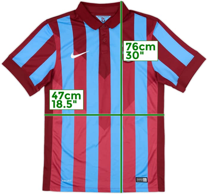 2014-15 Trabzonspor Home Shirt #19 - 10/10 - (S)