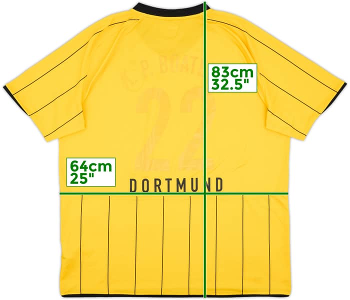 2008-09 Borussia Dortmund Home Shirt - 4/10 - (XL)