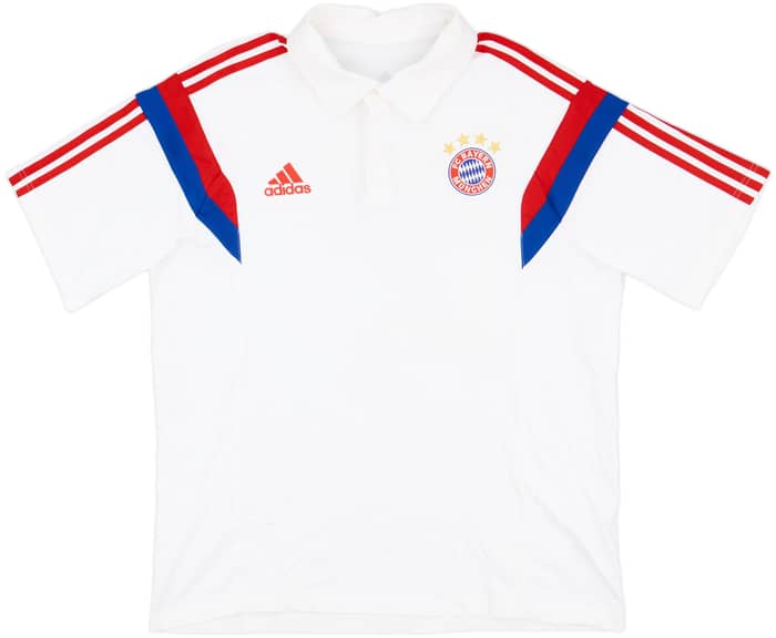 2014-15 Bayern Munich adidas Polo Shirt - 8/10 - (XL)