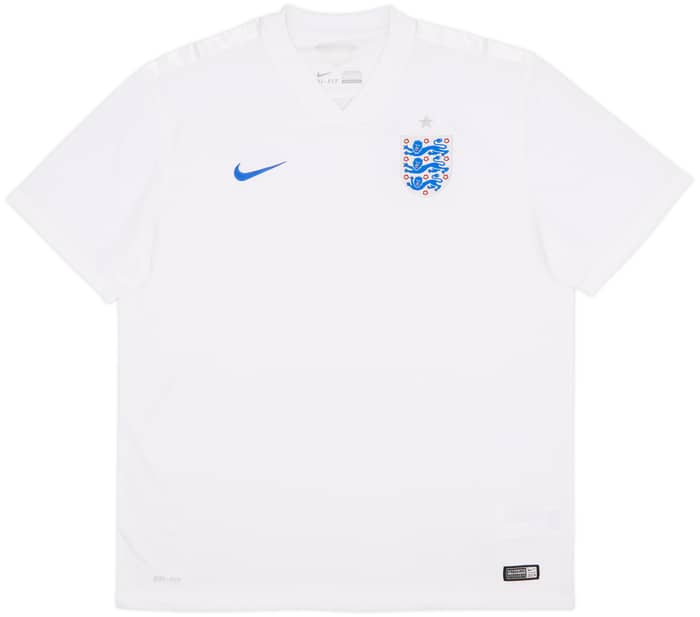 2014-15 England Home Shirt - 9/10 - (M)