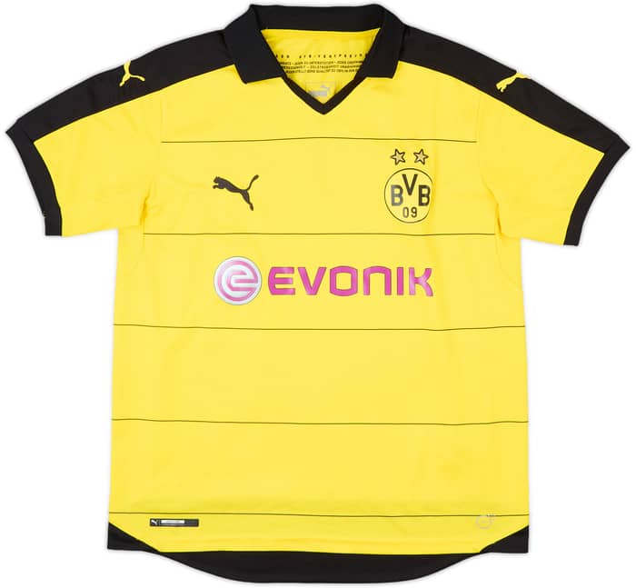 2015-16 Borussia Dortmund Home Shirt - 9/10 - (XS)