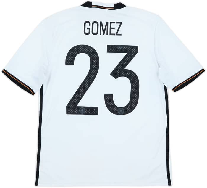 2015-16 Germany Home Shirt Gomez #23 - 7/10 - (XL.Boys)