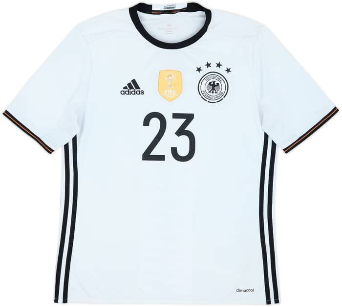 2015-16 Germany Home Shirt Gomez #23 - 7/10 - (XL.Boys)
